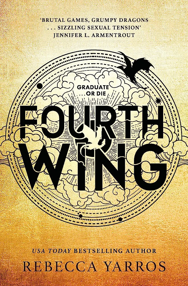 Fourth Wing 1 (The Empyrean, 1) Book Spring India