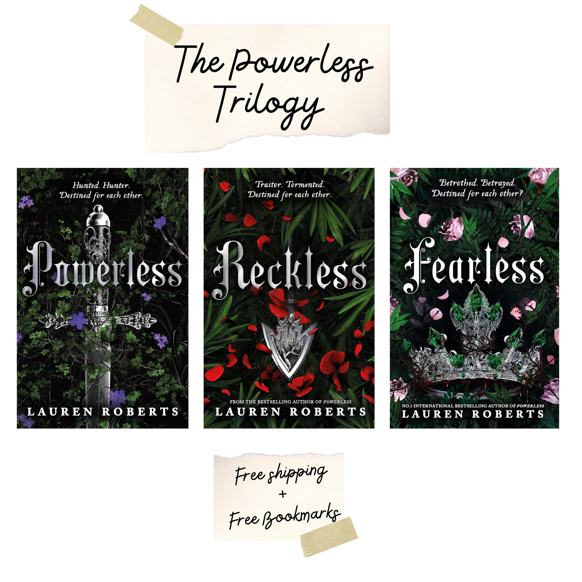 The Powerless Trilogy by Lauren Roberts