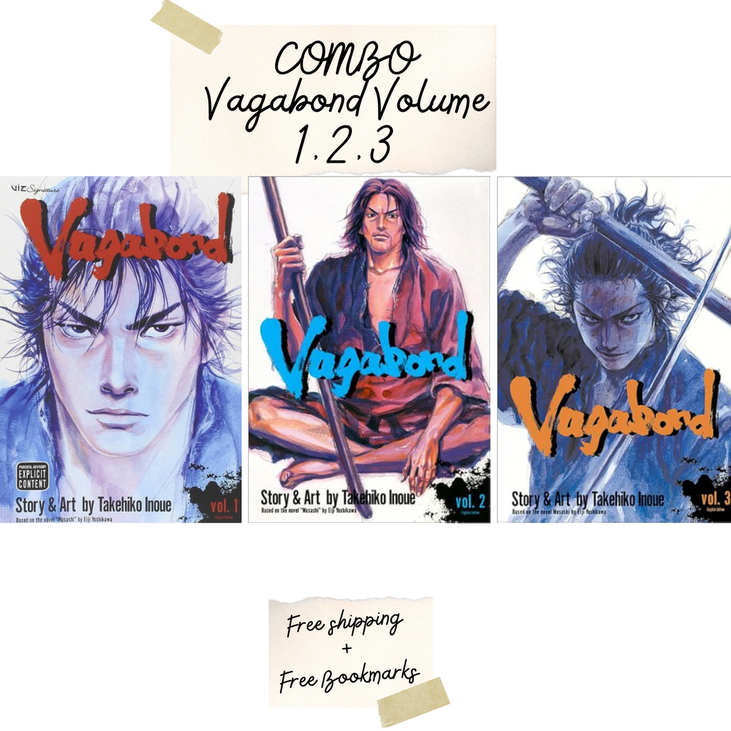COMBO Vagabond Volume 1, 2, 3