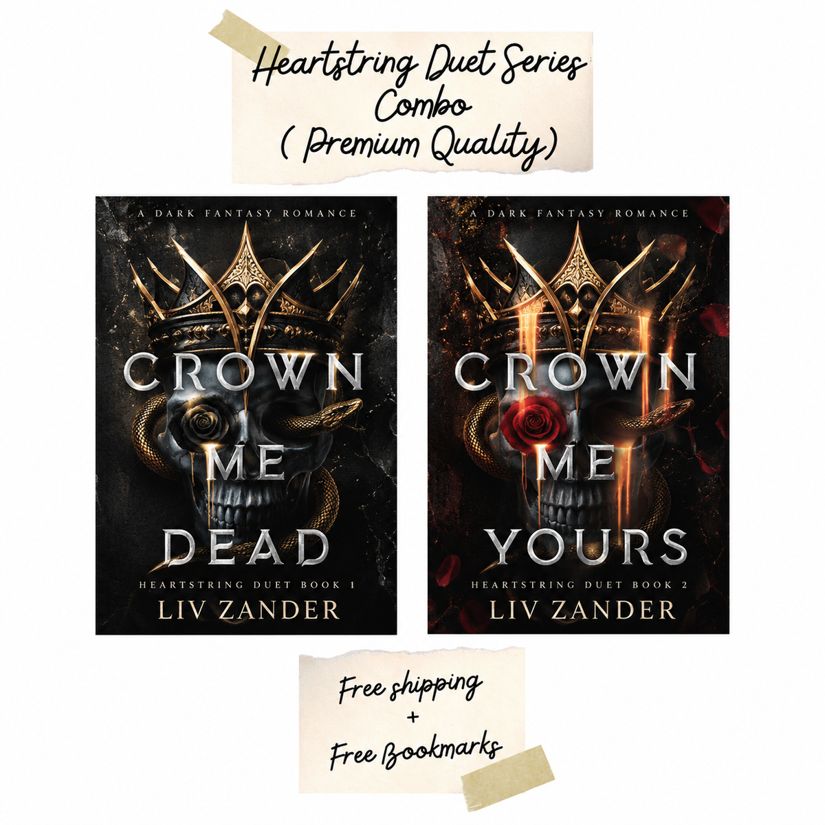 Heartstring Duet Series (Crown Me Dead + Crown Me Yours) — A Dark Fantasy Romance