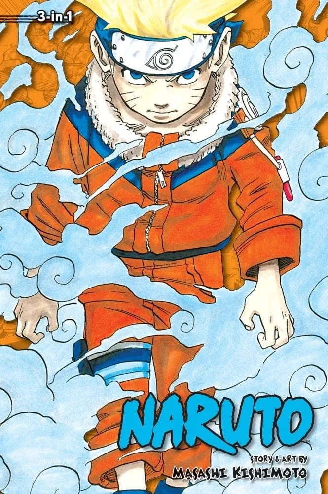 NARUTO 3-IN-1 EDITION 01: Includes vols. 1, 2 & 3: Volume 1
