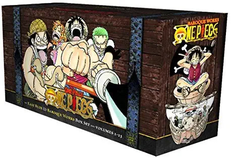 One Piece Box Set 1: East Blue and Baroque Works: Volumes 1-23
