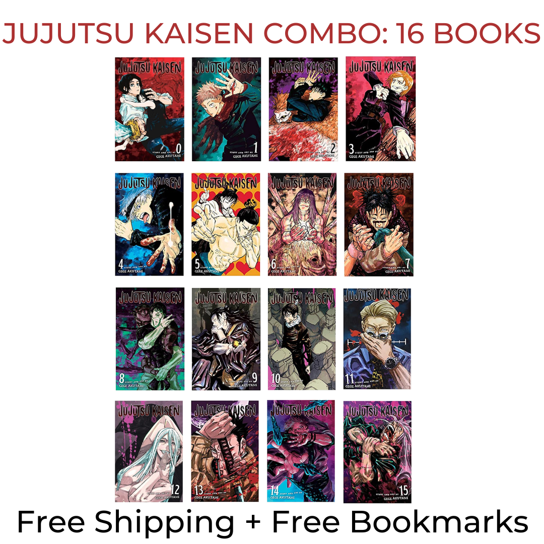 JUJUTSU KAISEN COMBO: 16 BOOKS